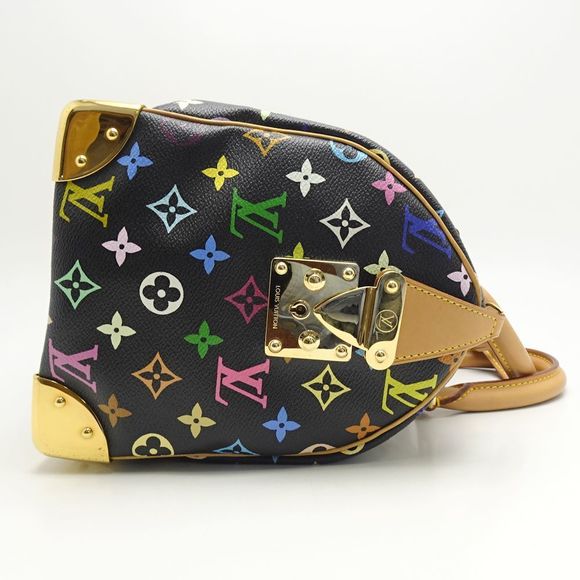 Louis Vuitton Multicolor Speedy 30 Noir Shoulder Bag Black - Picture 3 of 7